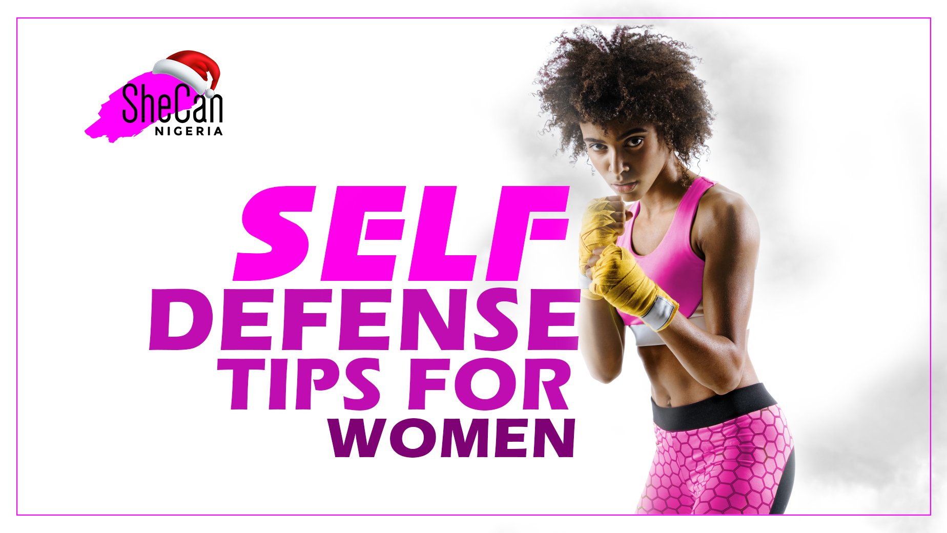 Self-defense tips for women
